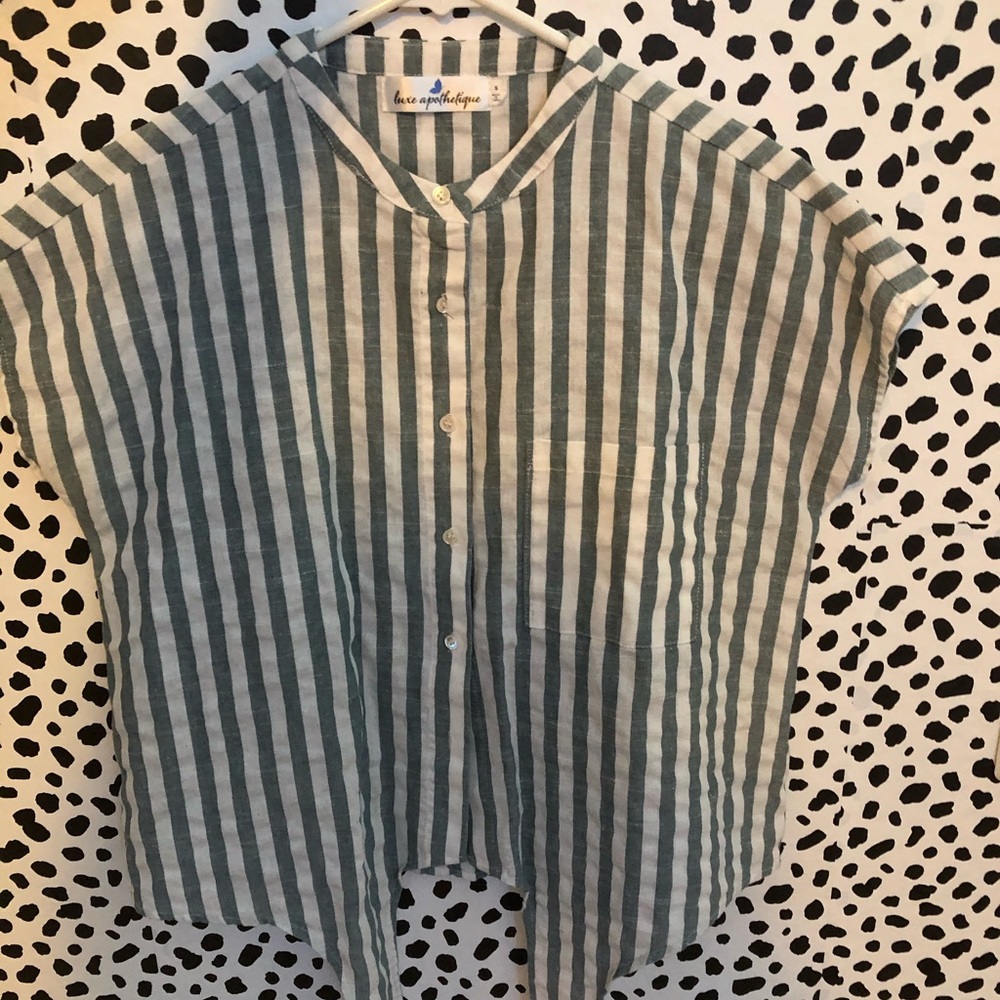 LUXE APQOTHETIQUE BUTTON DOWN SHIRT